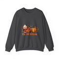 Fall Crewneck Sweatshirt - "Tis The Season" Pumpkin & Latte Autumn Design