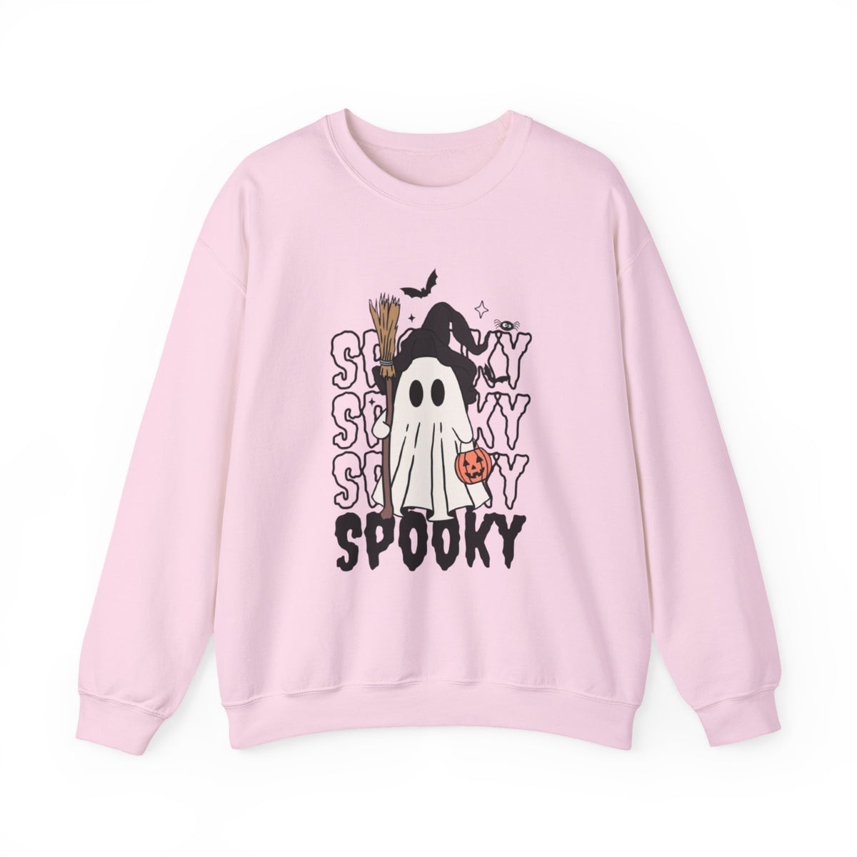 Spooky Ghost Halloween Crewneck Sweatshirt