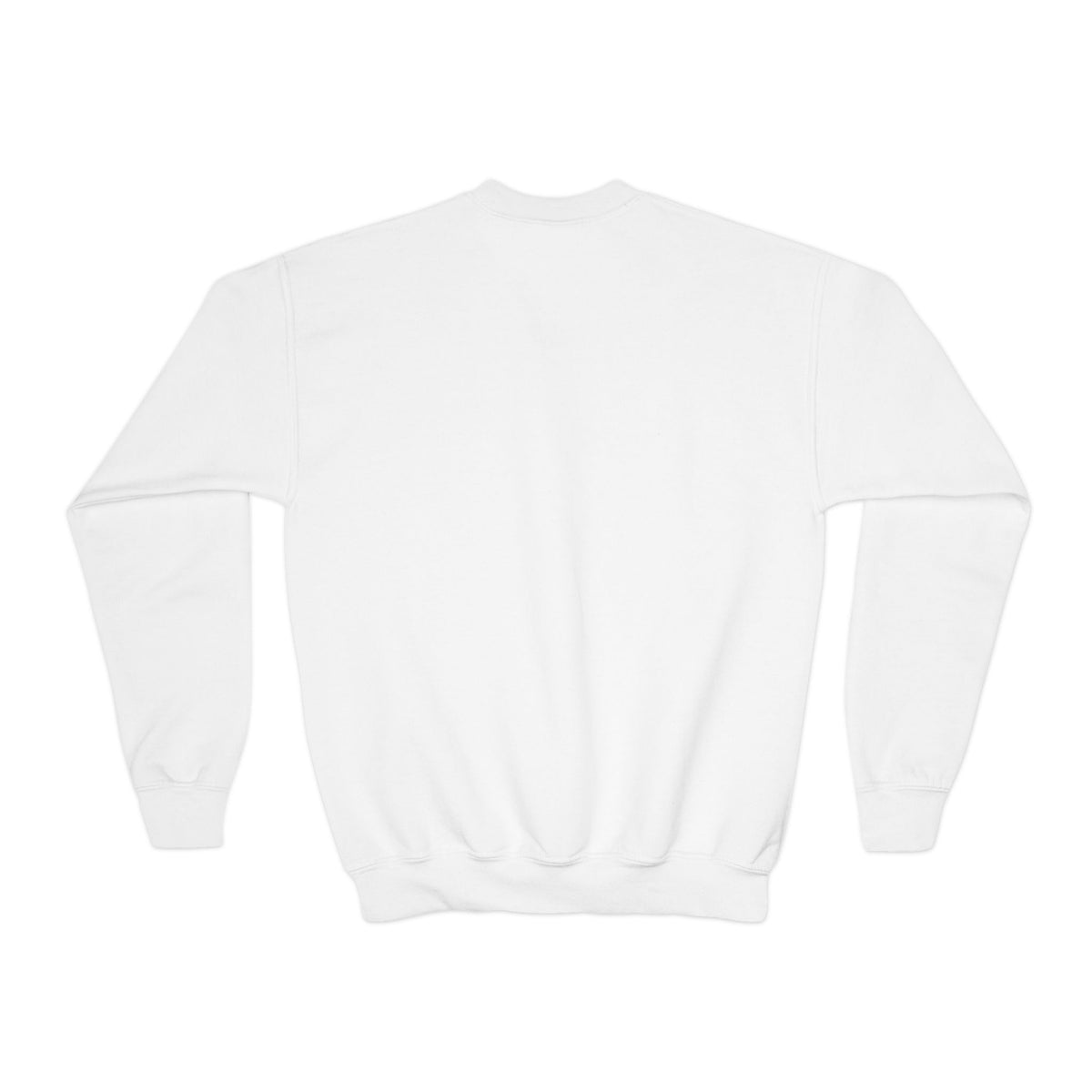Youth Crewneck Sweatshirt — 'Spooky' Cool Ghost Kids Halloween Sweatshirt