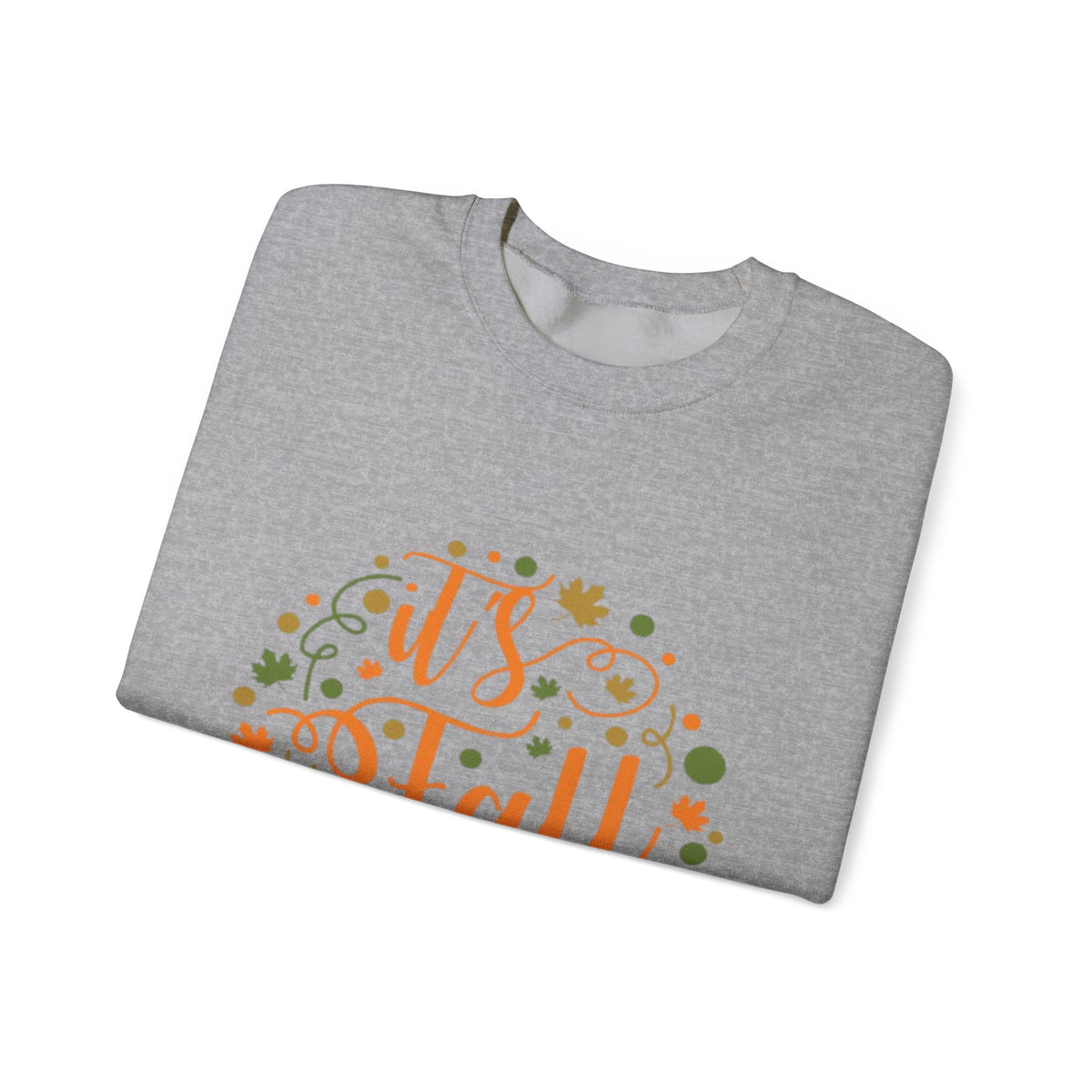 Fall Y'all Crewneck Sweatshirt — Cozy Autumn Sweater with 'It's Fall Y'all' Design