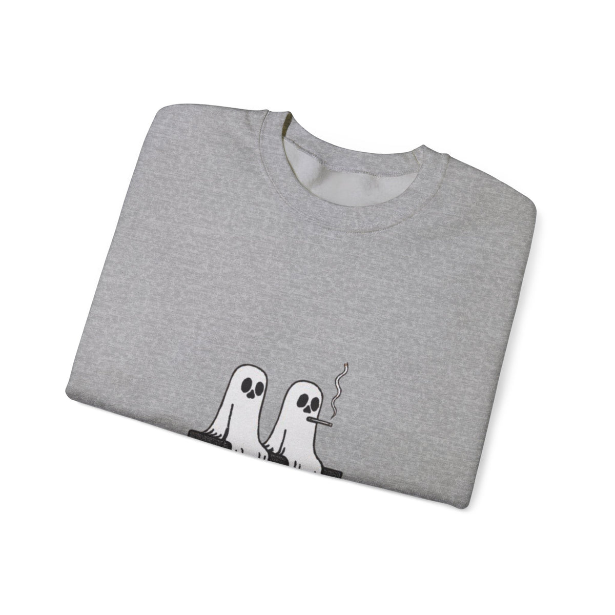 Ghosts on a Tombstone "Resting in Peace" Sweatshirt