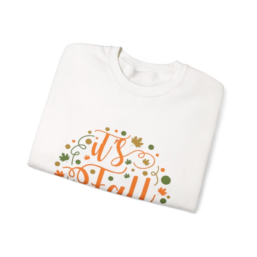 Fall Y'all Crewneck Sweatshirt — Cozy Autumn Sweater with 'It's Fall Y'all' Design