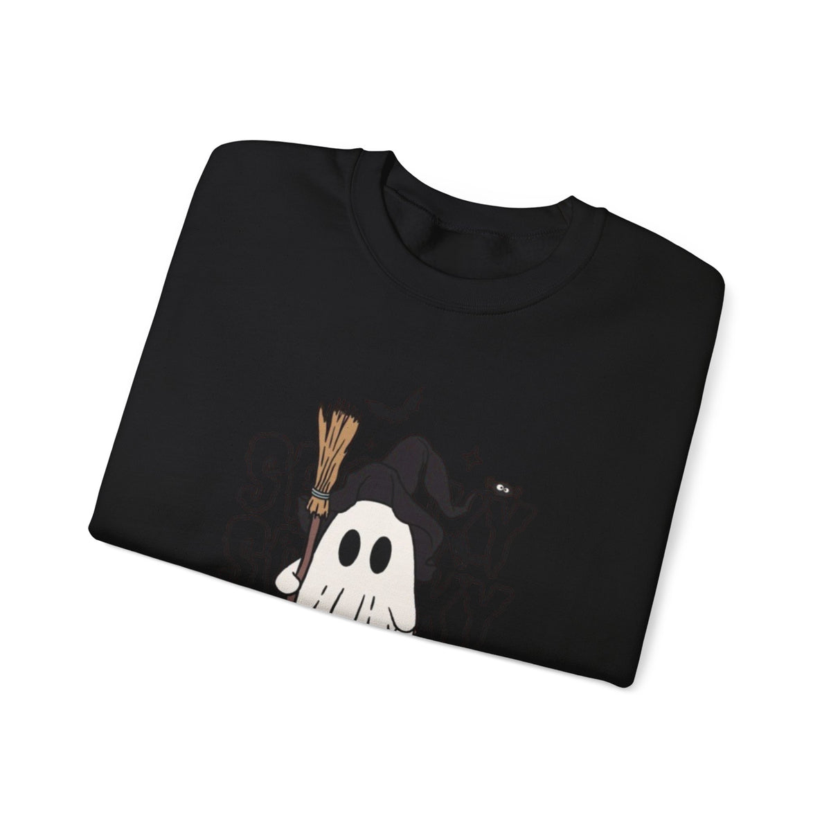 Spooky Ghost Halloween Crewneck Sweatshirt