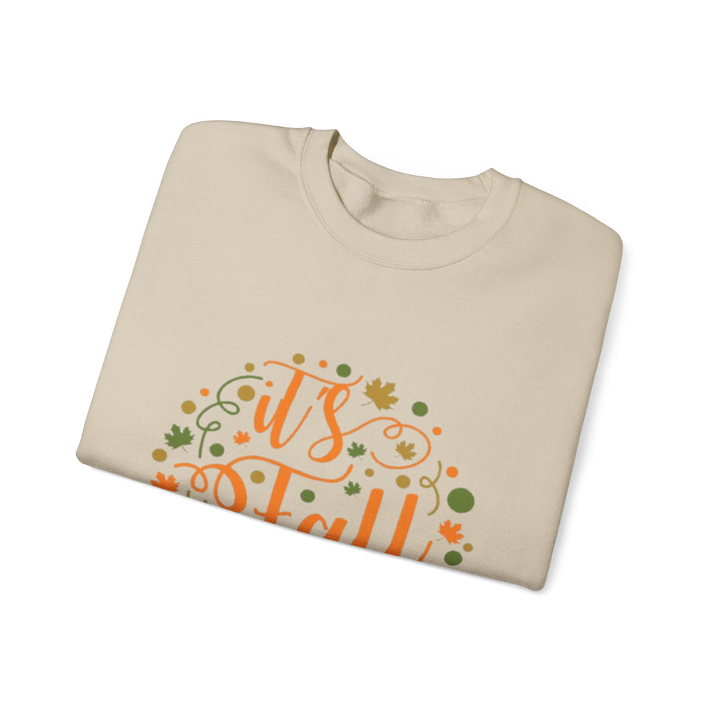Fall Y'all Crewneck Sweatshirt — Cozy Autumn Sweater with 'It's Fall Y'all' Design