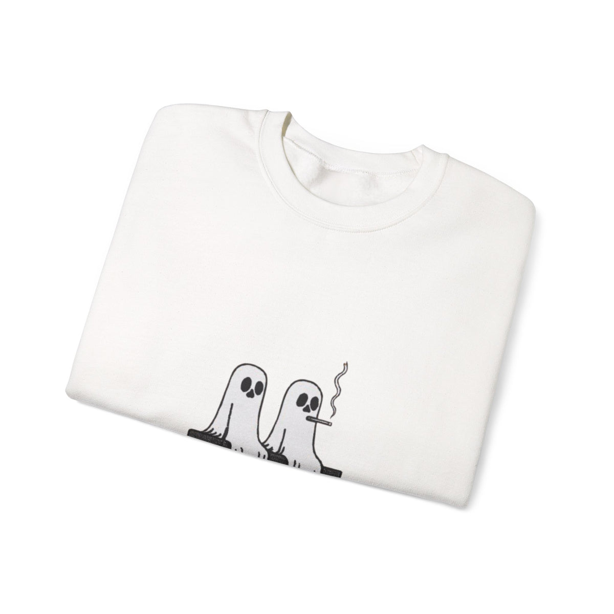 Ghosts on a Tombstone "Resting in Peace" Sweatshirt