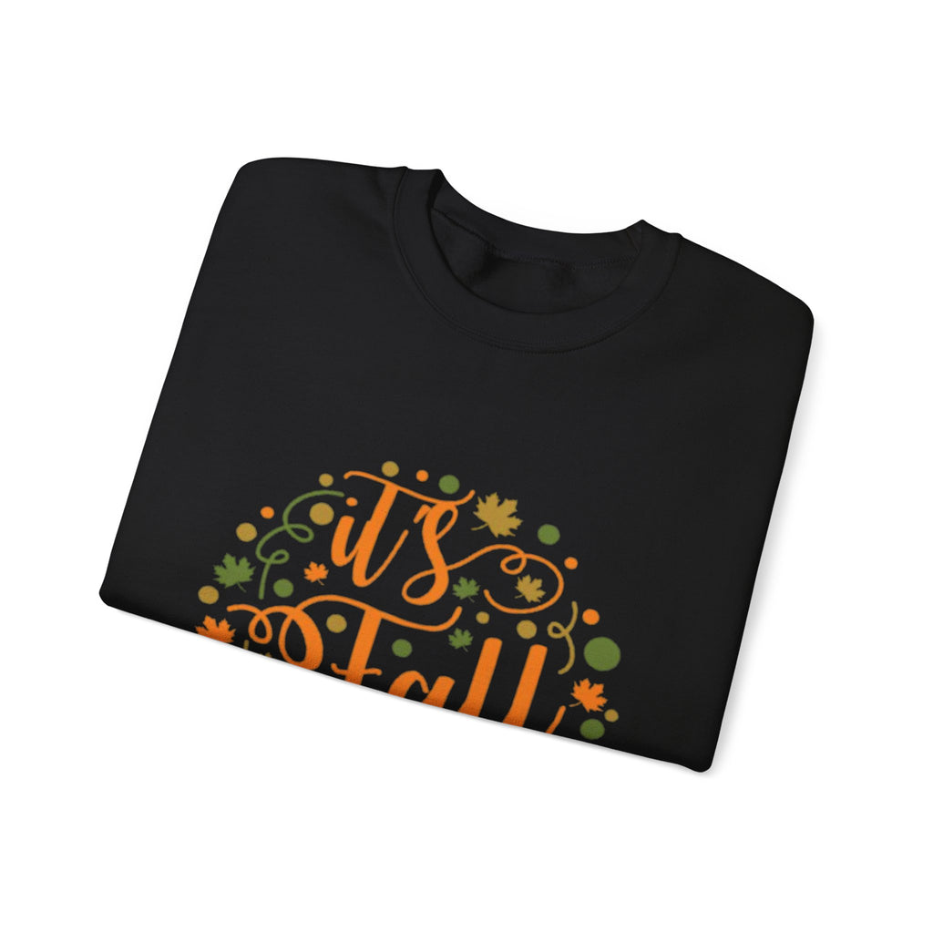 Fall Y'all Crewneck Sweatshirt — Cozy Autumn Sweater with 'It's Fall Y'all' Design