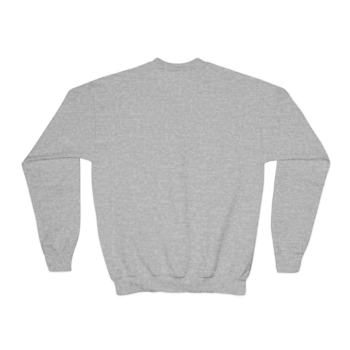 Youth Spooky Ghost Crewneck Sweatshirt — Halloween Kids Pullover