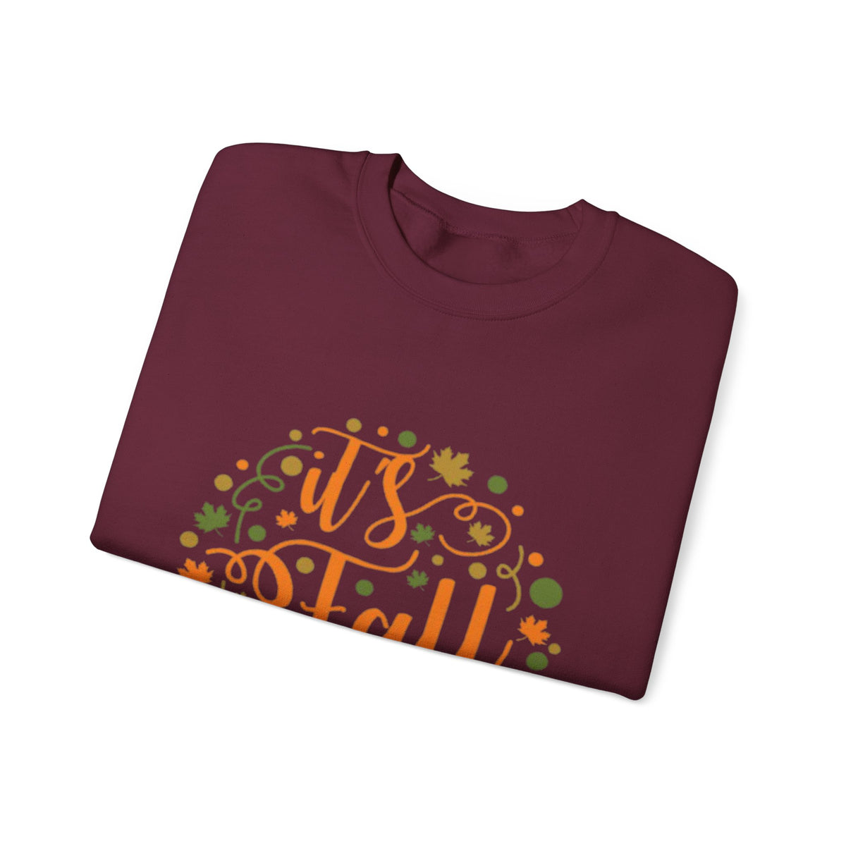 Fall Y'all Crewneck Sweatshirt — Cozy Autumn Sweater with 'It's Fall Y'all' Design