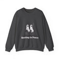 Ghosts on a Tombstone "Resting in Peace" Sweatshirt