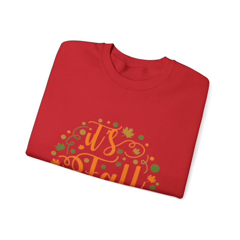 Fall Y'all Crewneck Sweatshirt — Cozy Autumn Sweater with 'It's Fall Y'all' Design