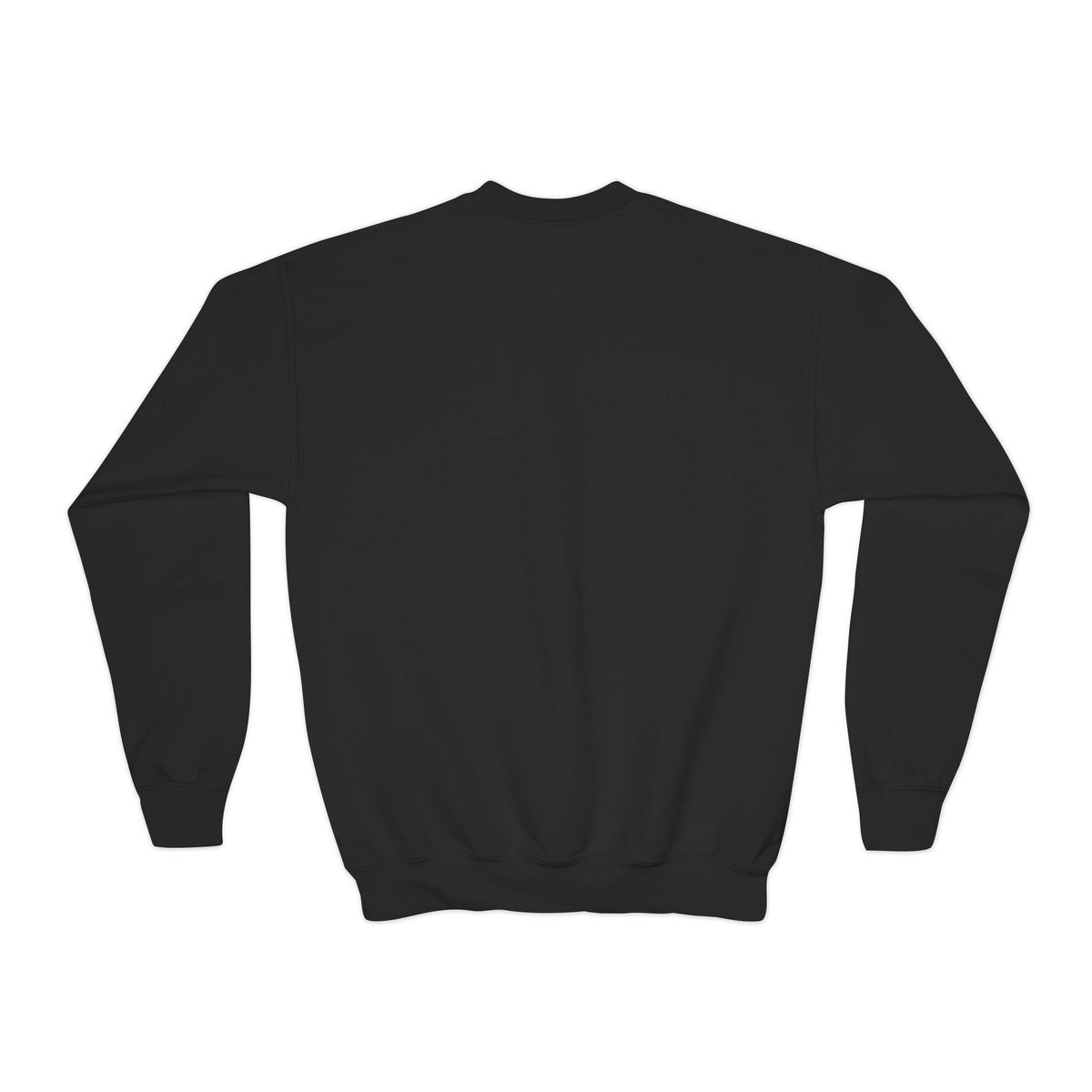 Youth Sweatshirt — "Spooky Mama" Ghost Halloween Crewneck