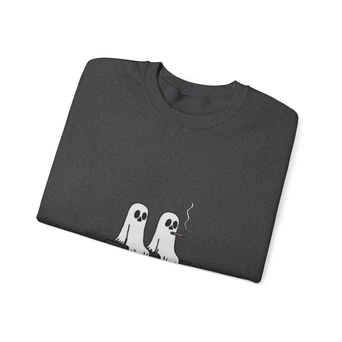 Ghosts on a Tombstone "Resting in Peace" Sweatshirt