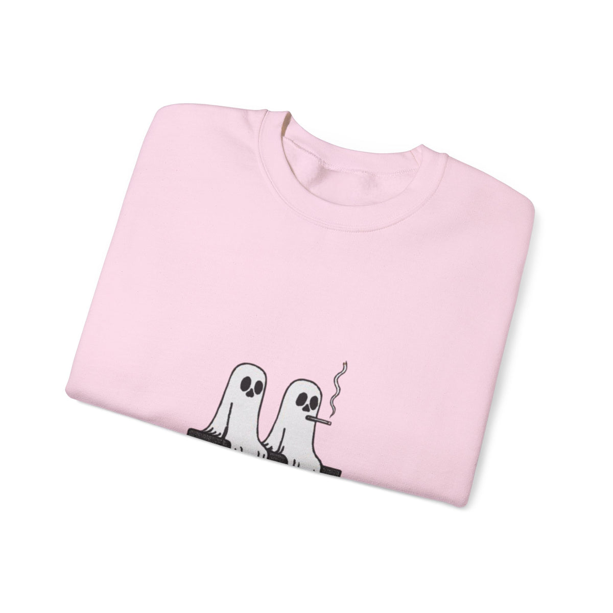 Ghosts on a Tombstone "Resting in Peace" Sweatshirt