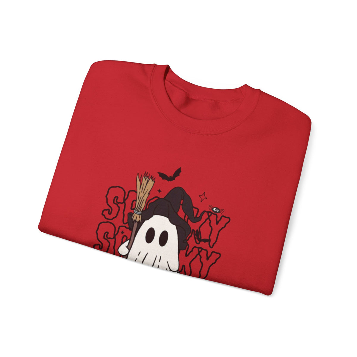 Spooky Ghost Halloween Crewneck Sweatshirt